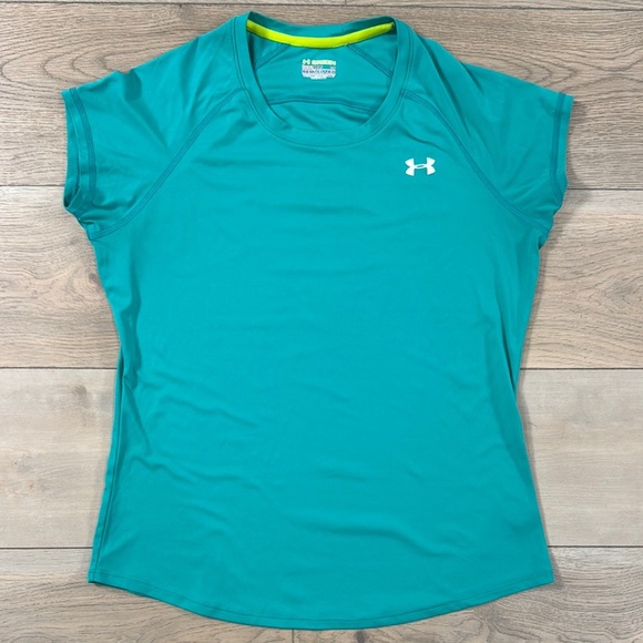 Under Armour Women's Teal Semi-Loose Shirt - Picture 1 of 7